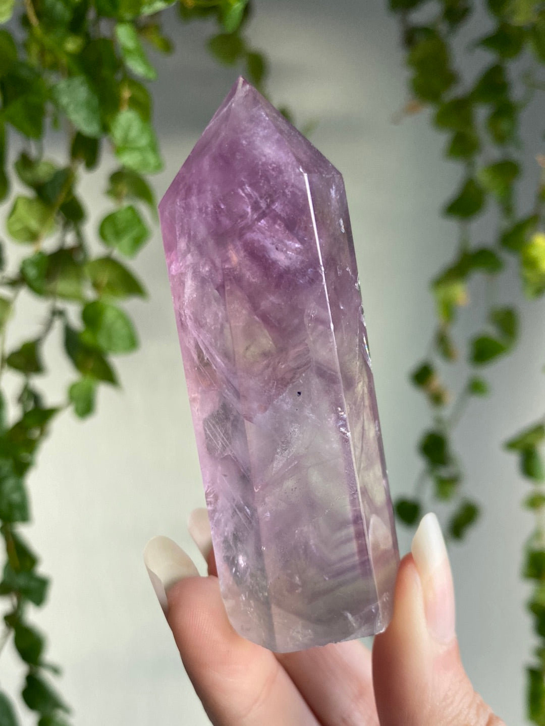 Magenta Fluorite Tower D