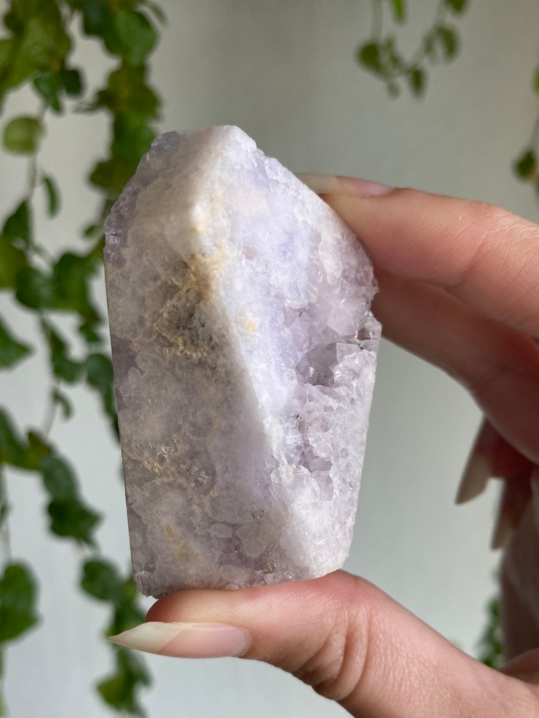 Druzy Pink Amethyst Freeform B