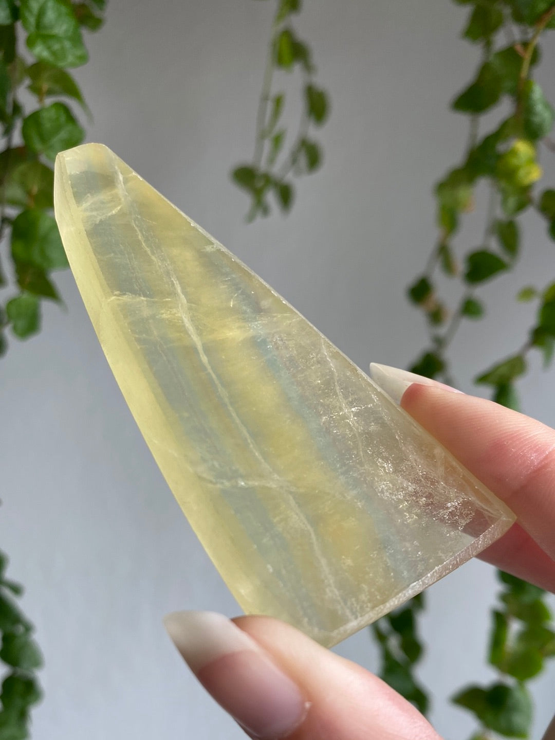 Yellow Candy Fluorite Slab