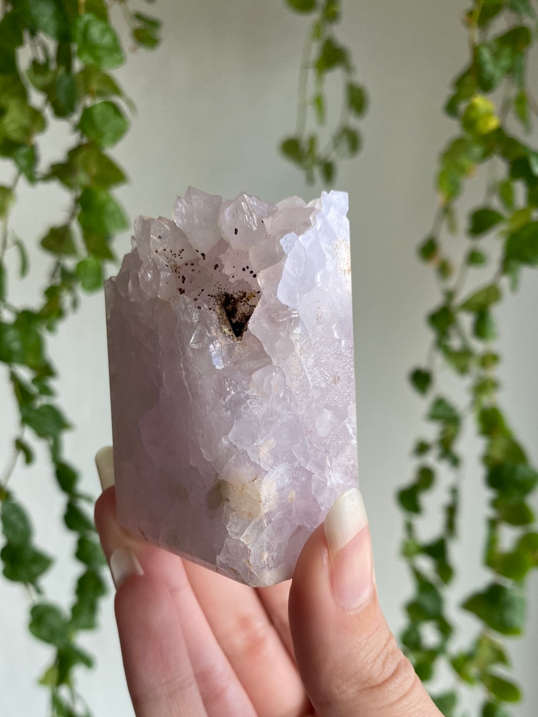 Druzy Pink Amethyst Freeform A
