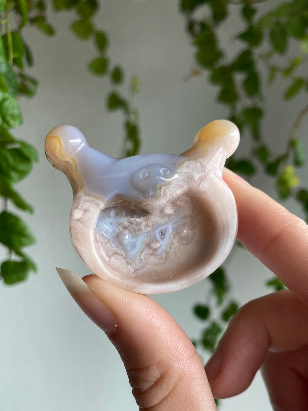 Flower Agate Kuromi Bowls | You Pick