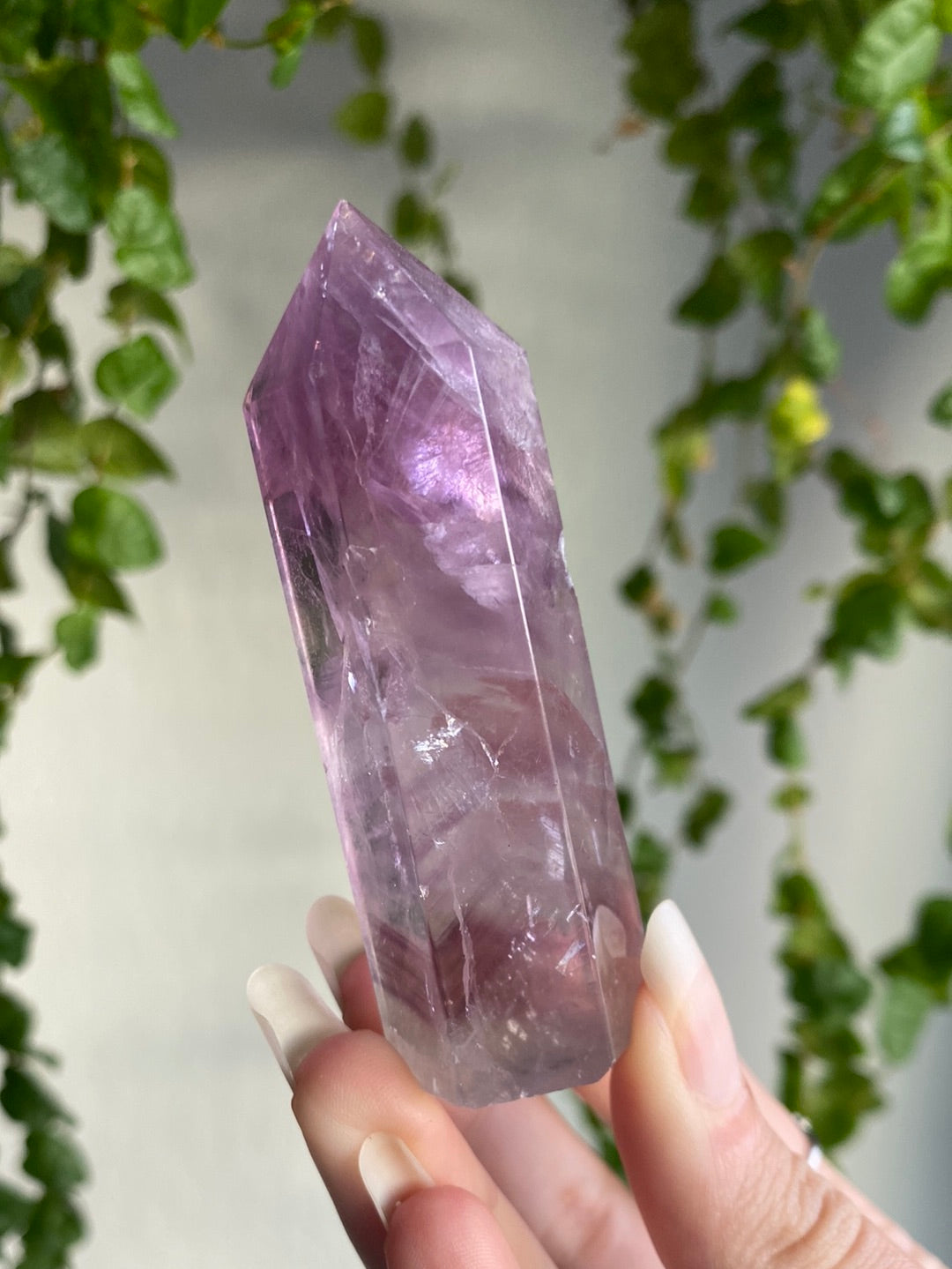 Magenta Fluorite Tower D