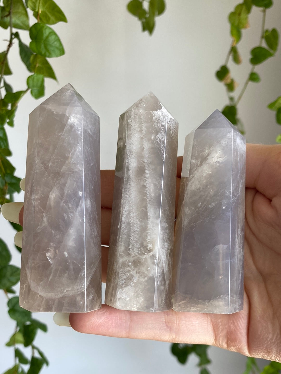 Blue Rose Quartz Towers | You Pick