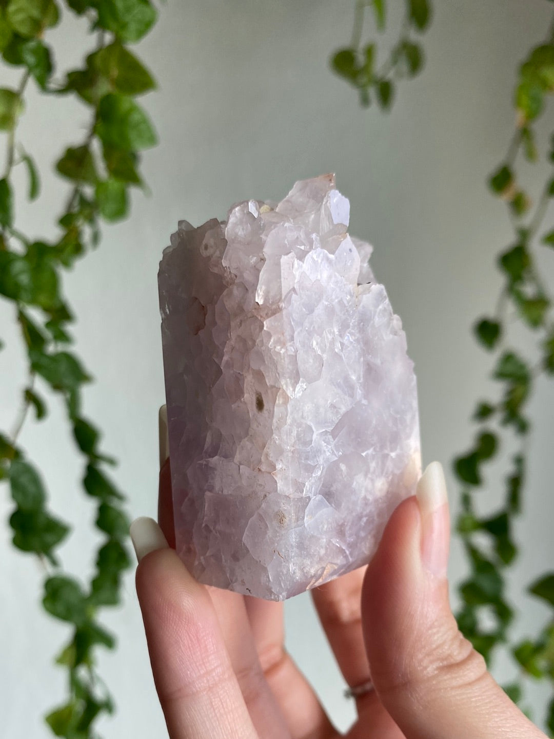 Druzy Pink Amethyst Freeform A