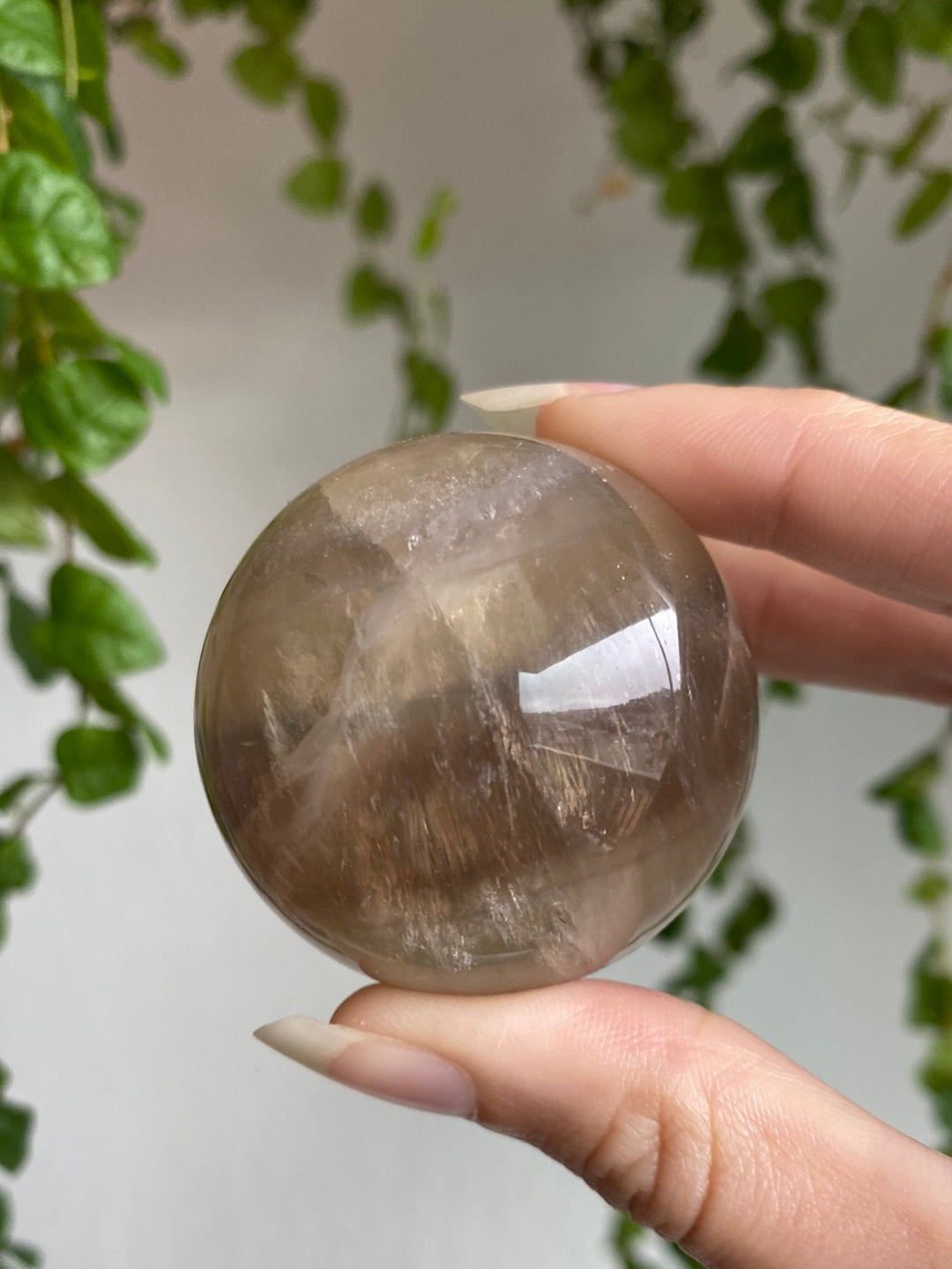 Yellow Candy Fluorite Sphere