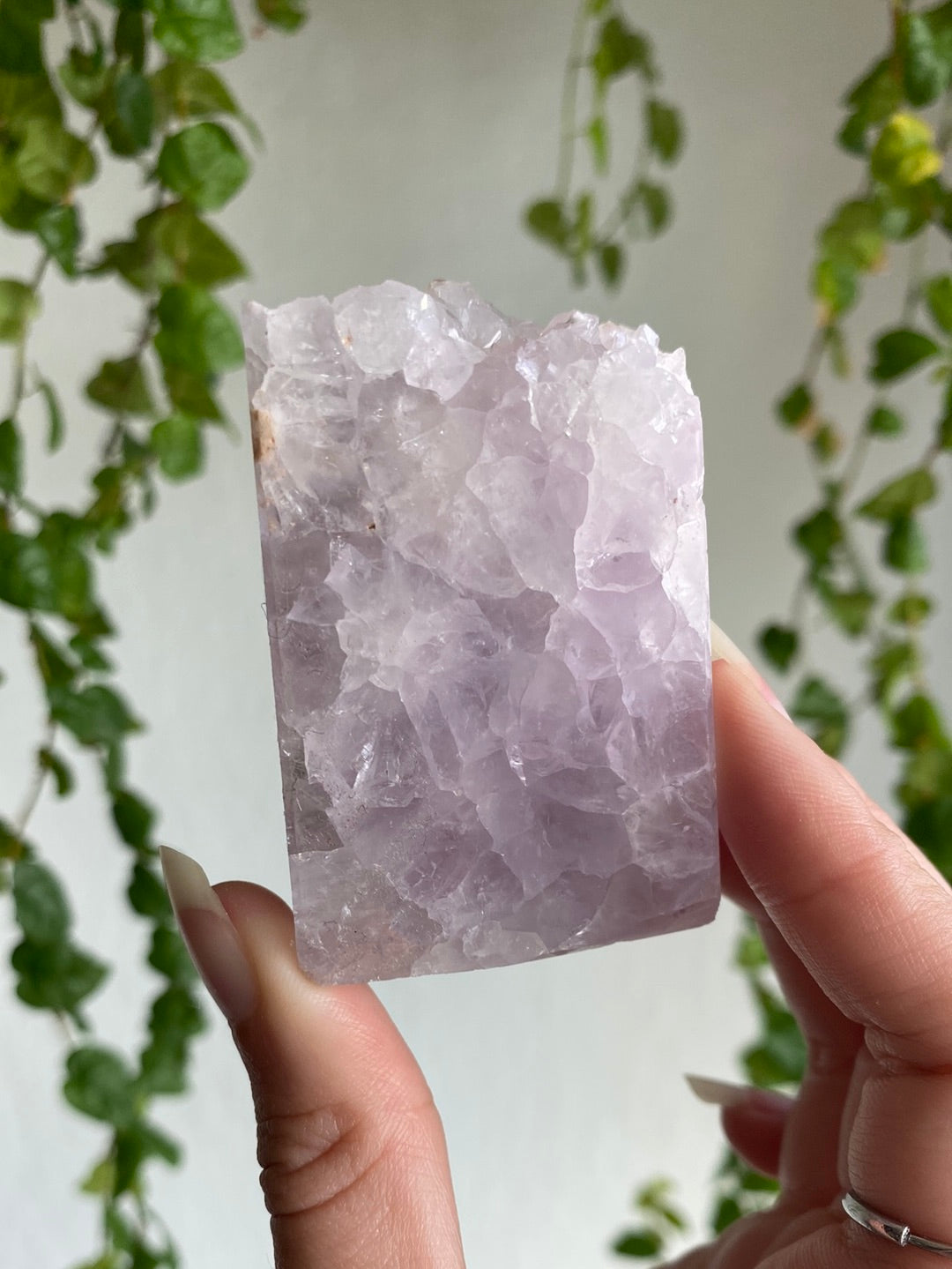 Druzy Pink Amethyst Freeform A