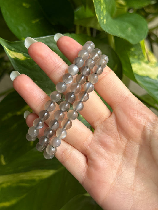 Grey Moonstone Bracelet