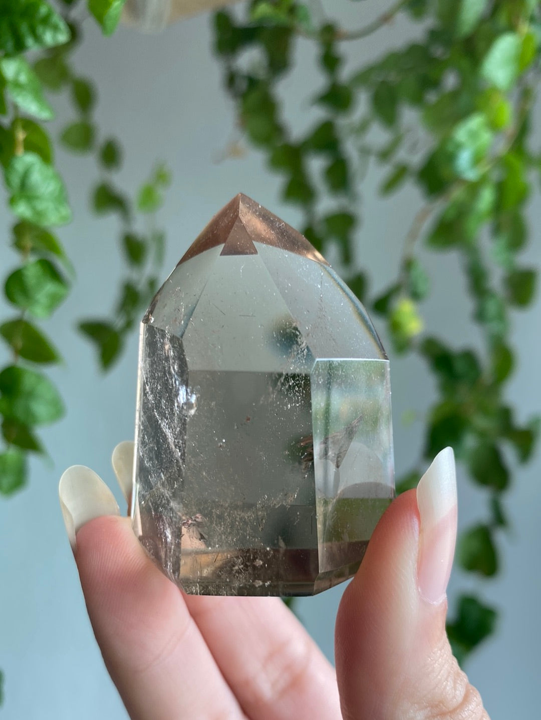 Chubby Smokey Quartz Faceted Towers | You Pick