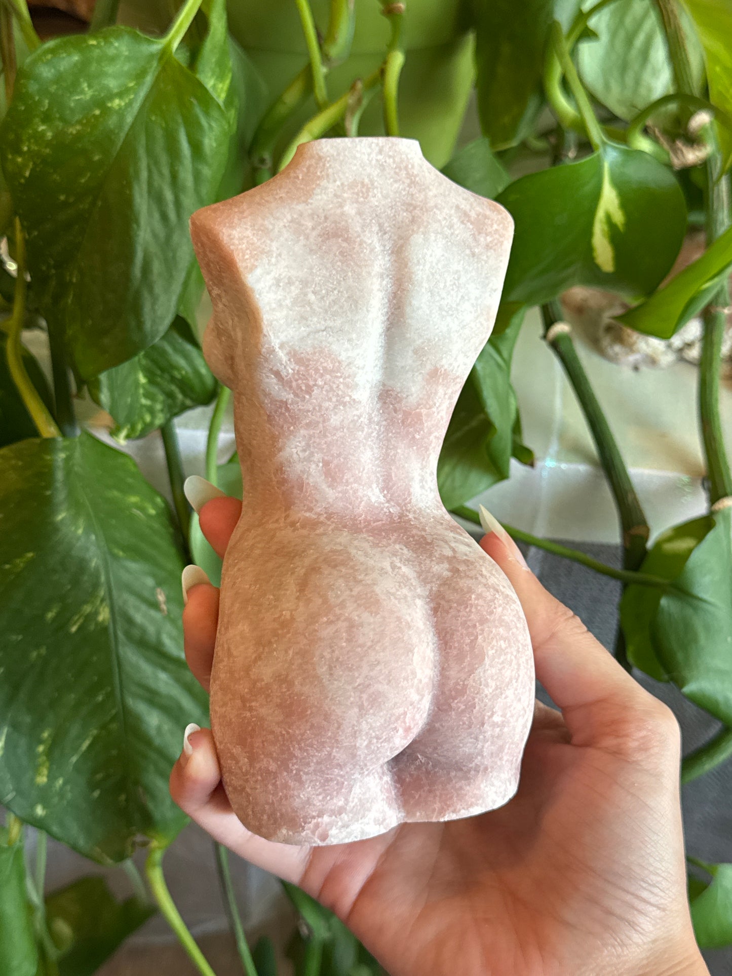Bubblegum Pink Opal Large Goddess Body