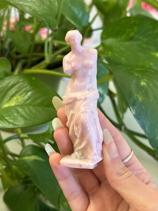 Pink Opal Venus de Milo