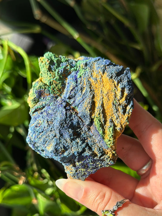 Sparkly Azurite & Malachite Specimen