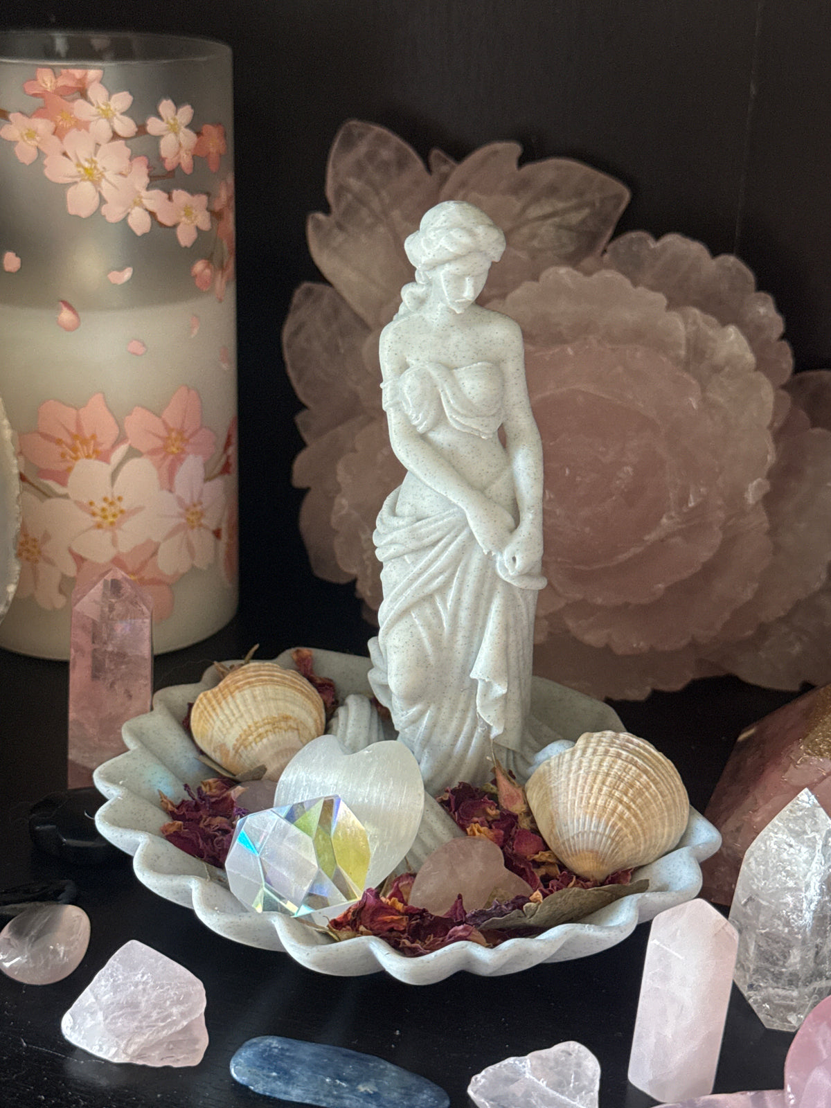 Aphrodite Black Offering Bowl