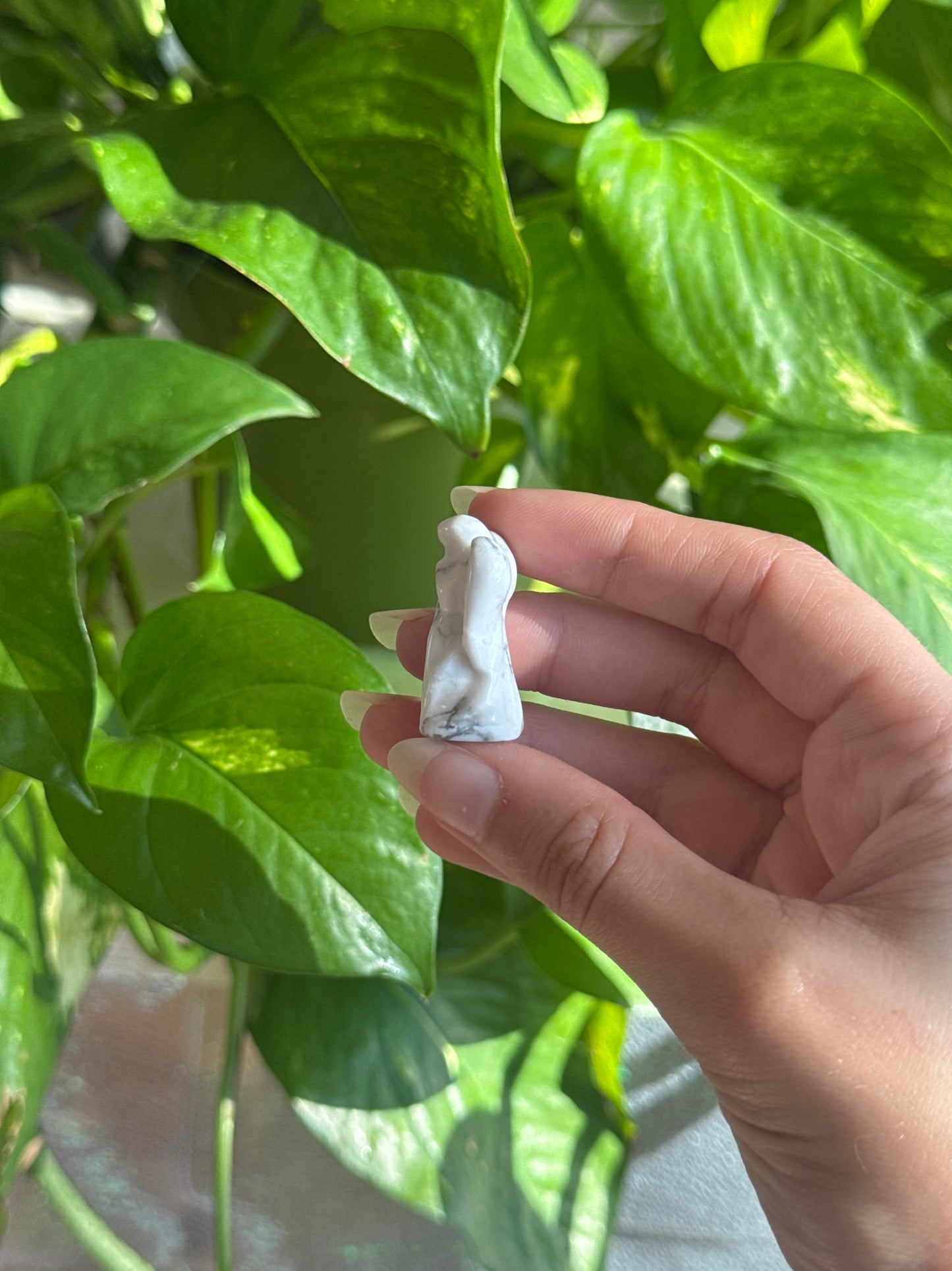 Howlite Angel