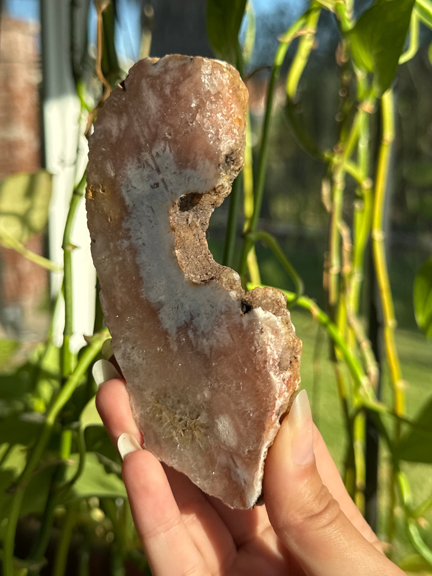 Druzy Pink Amethyst Slab C