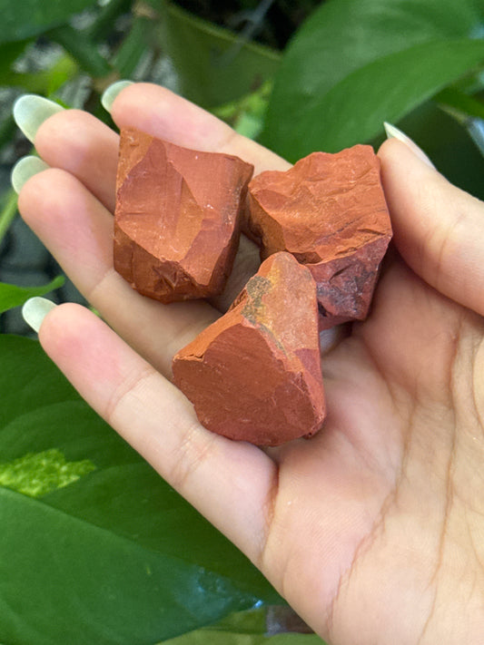 Raw Red Jasper