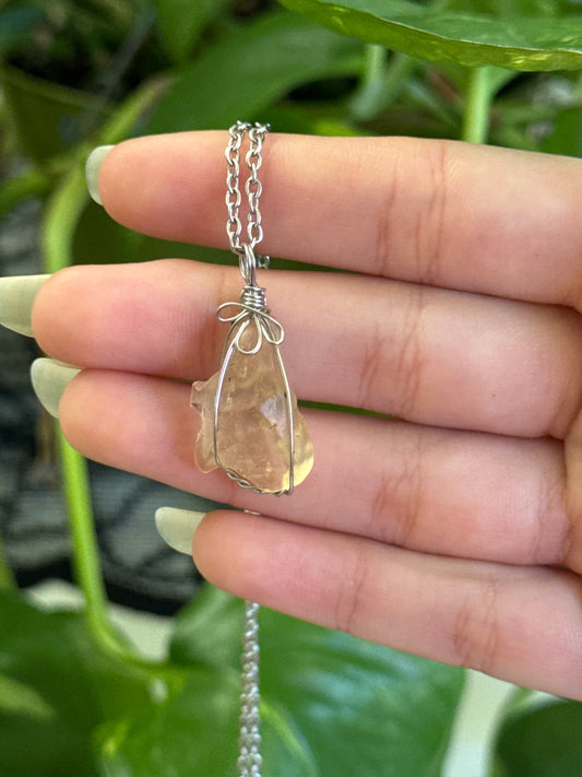 Libyan Dessert Glass Necklace