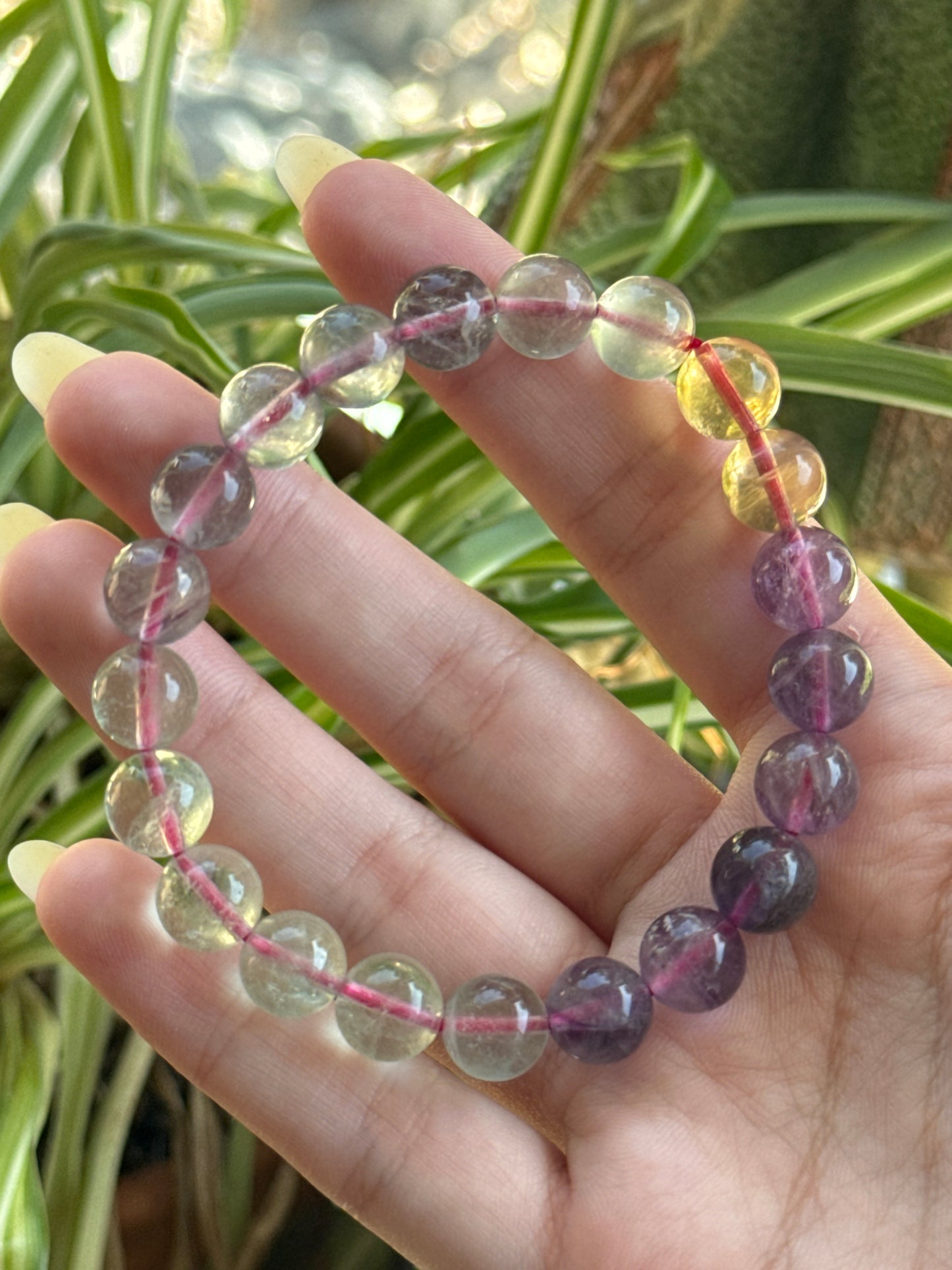 Clear Fluorite Bracelet