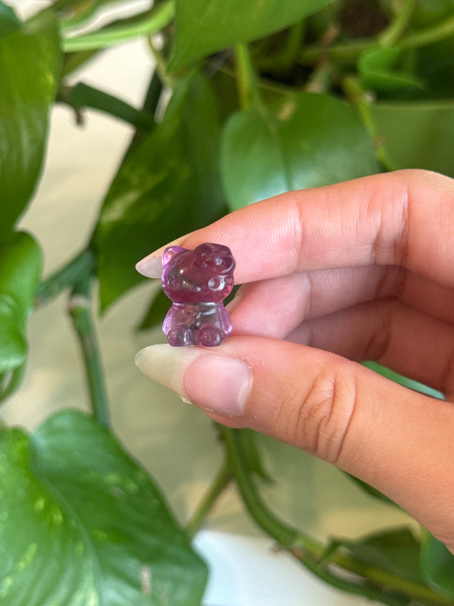 Fluorite Hello Kitty