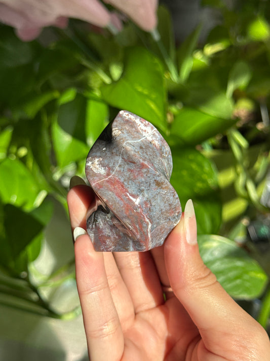 Pastel Sea Jasper Flame B