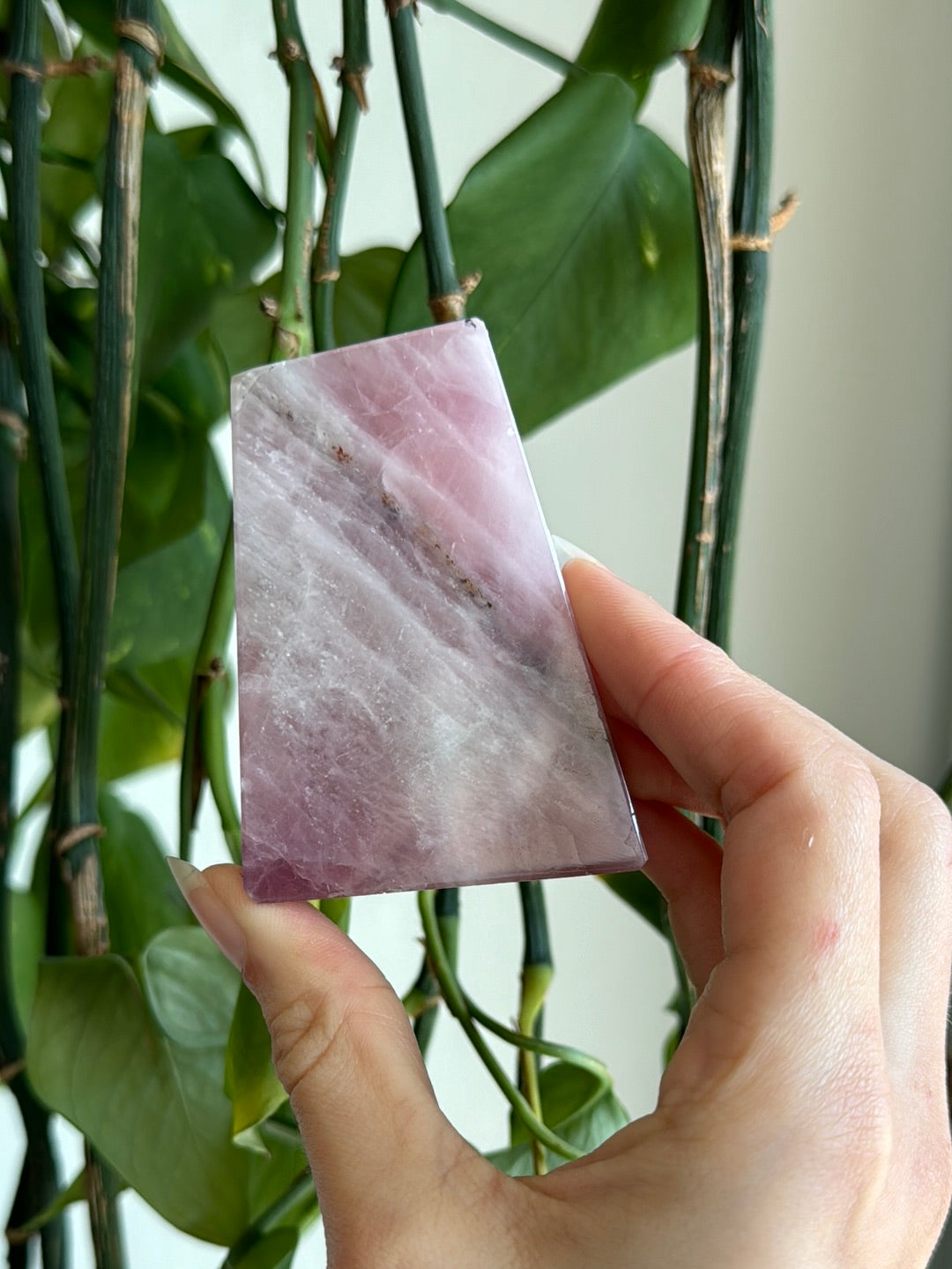 Lavender Rose Quartz Slab