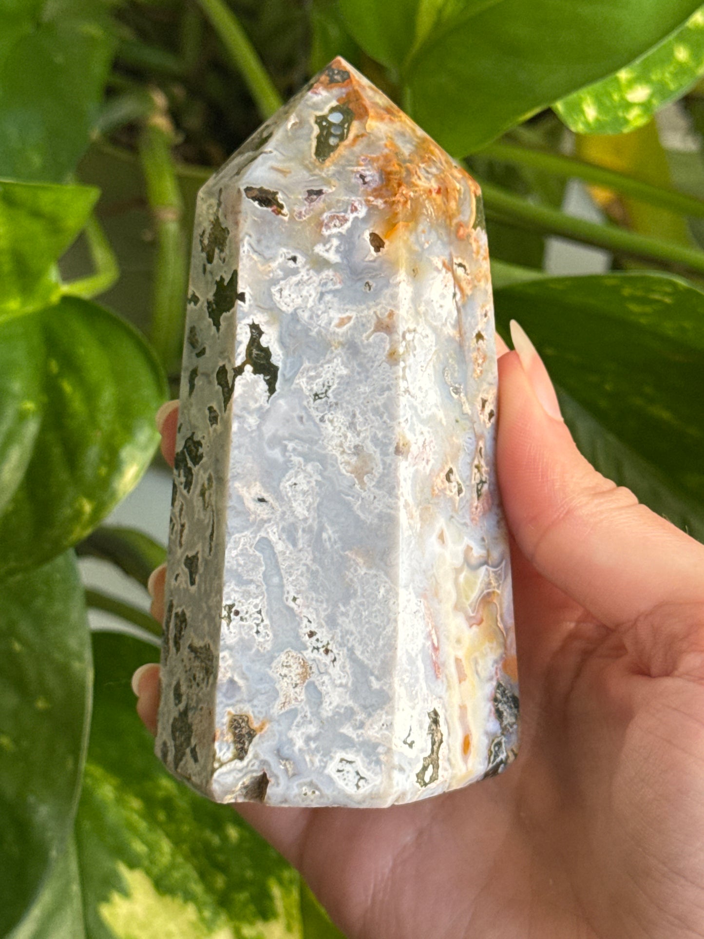Pastel Cosmic Jasper Tower