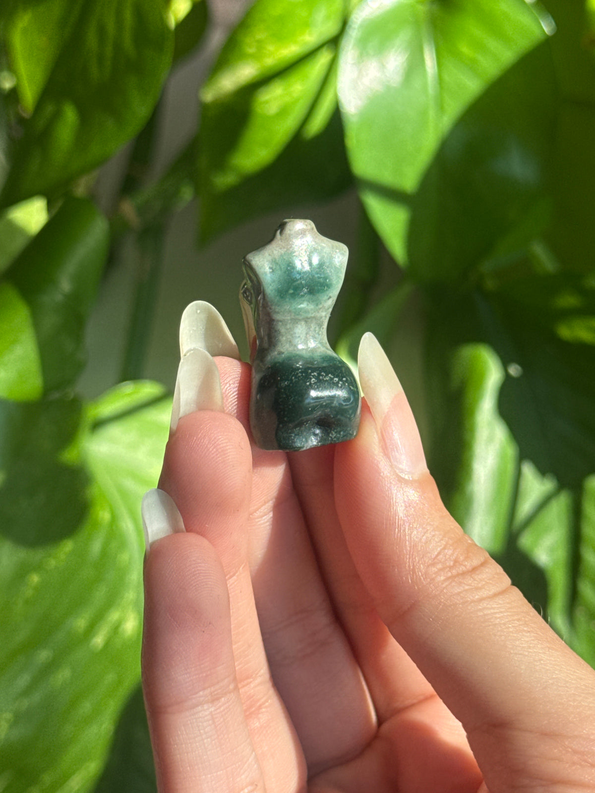 Pastel Sea Jasper Mini Goddess Body