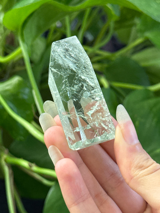 Prasiolite, Green Amethyst Freeform B
