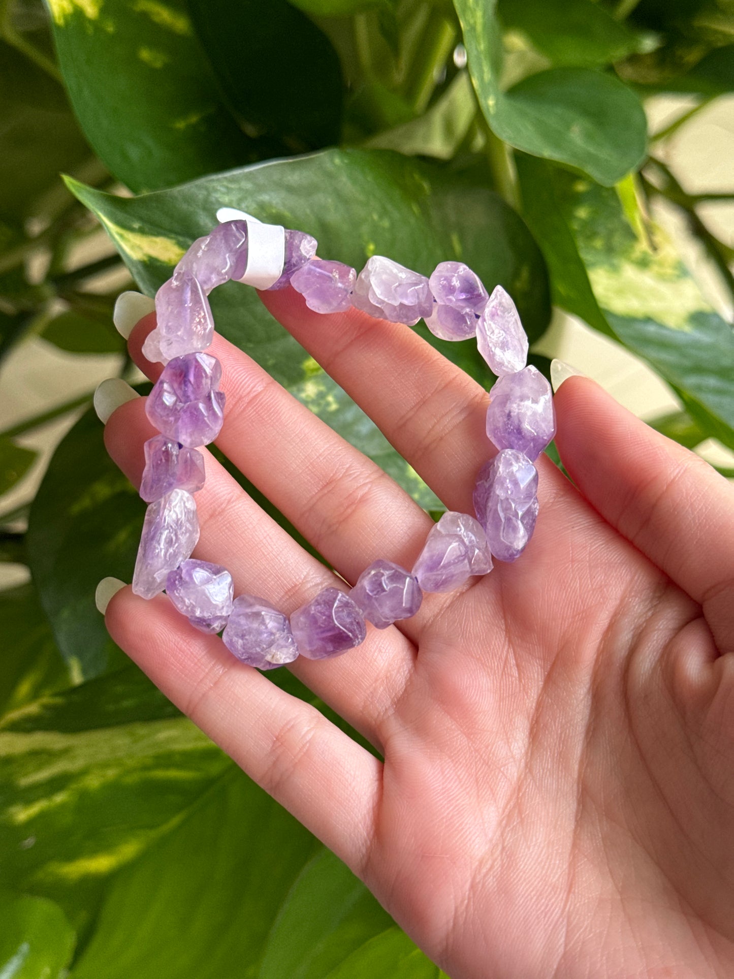 Amethyst Cluster Bracelet