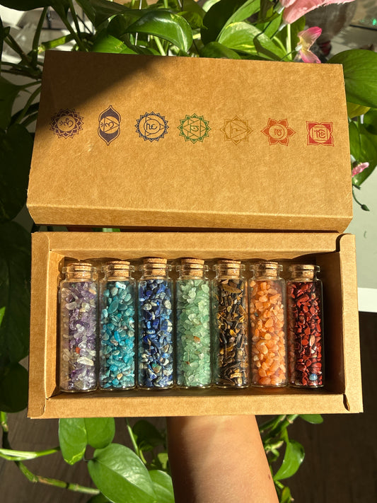 Chakra Chip Bottle Set