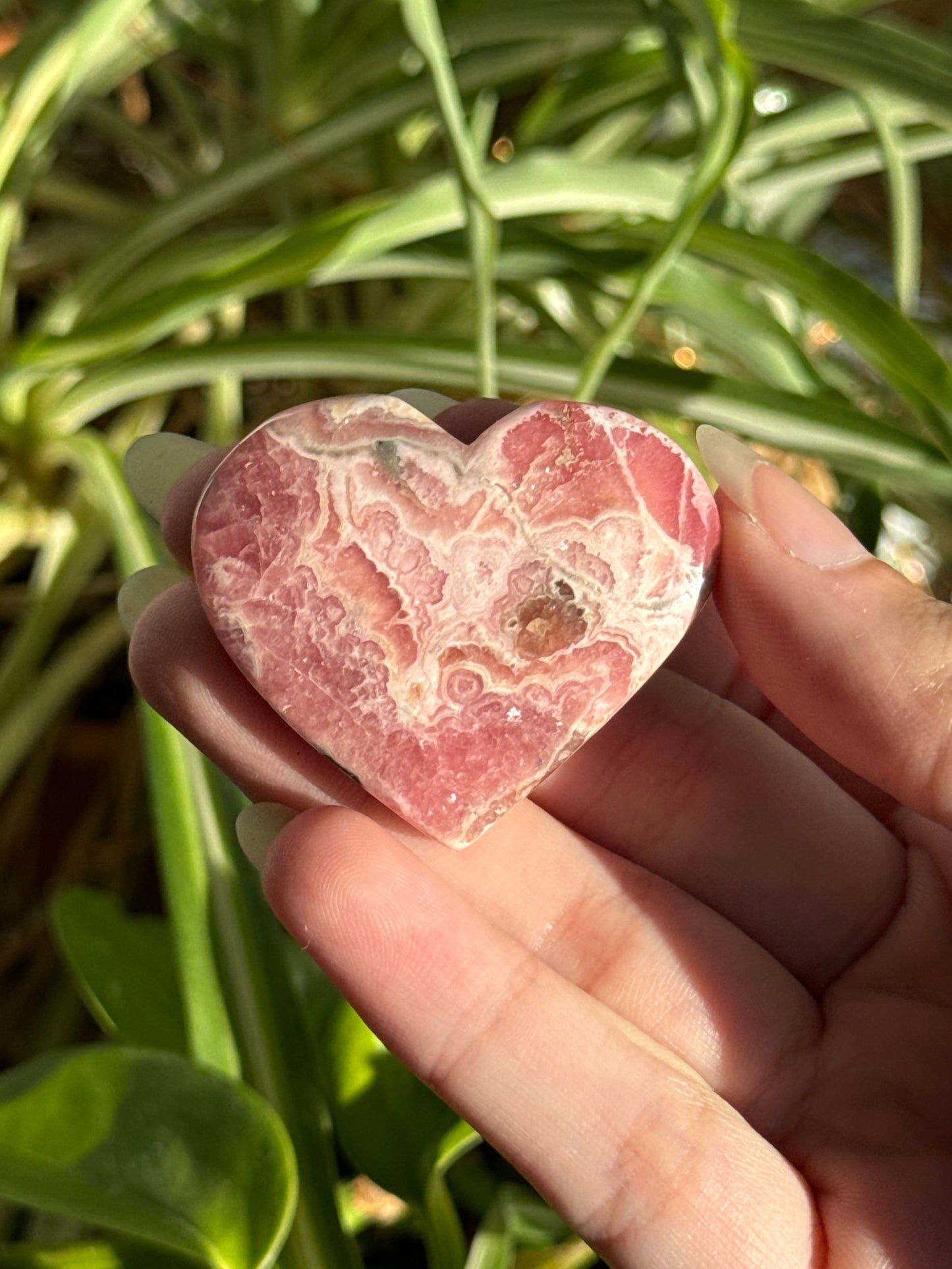 Rhodochrosite Hearts | You Pick