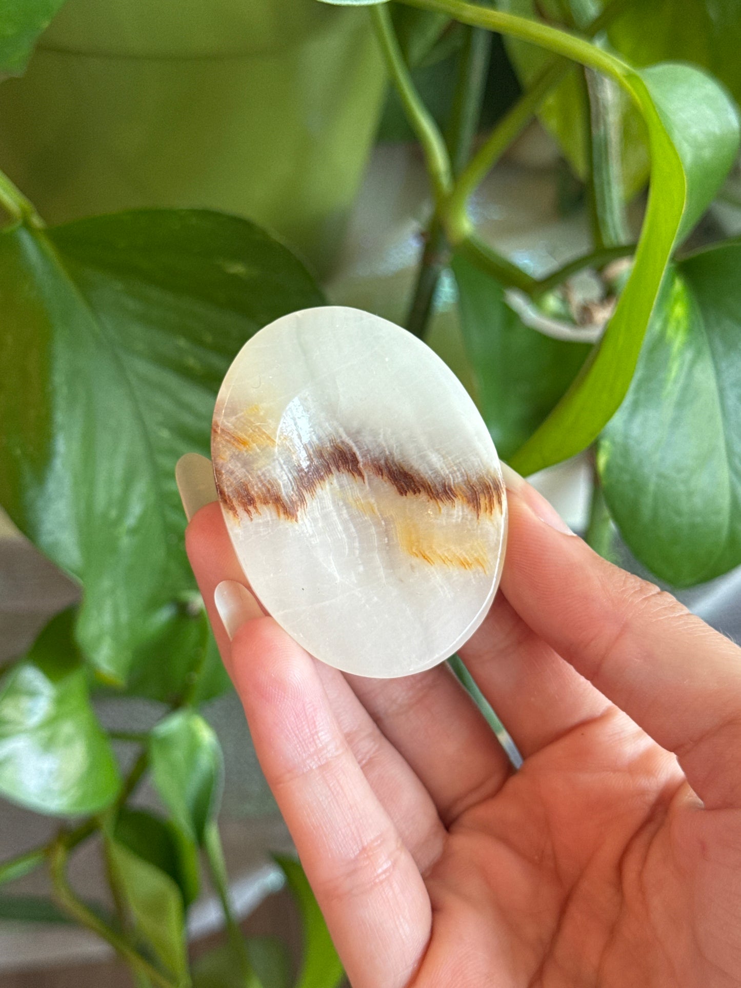 Banded Onyx Worry Stone