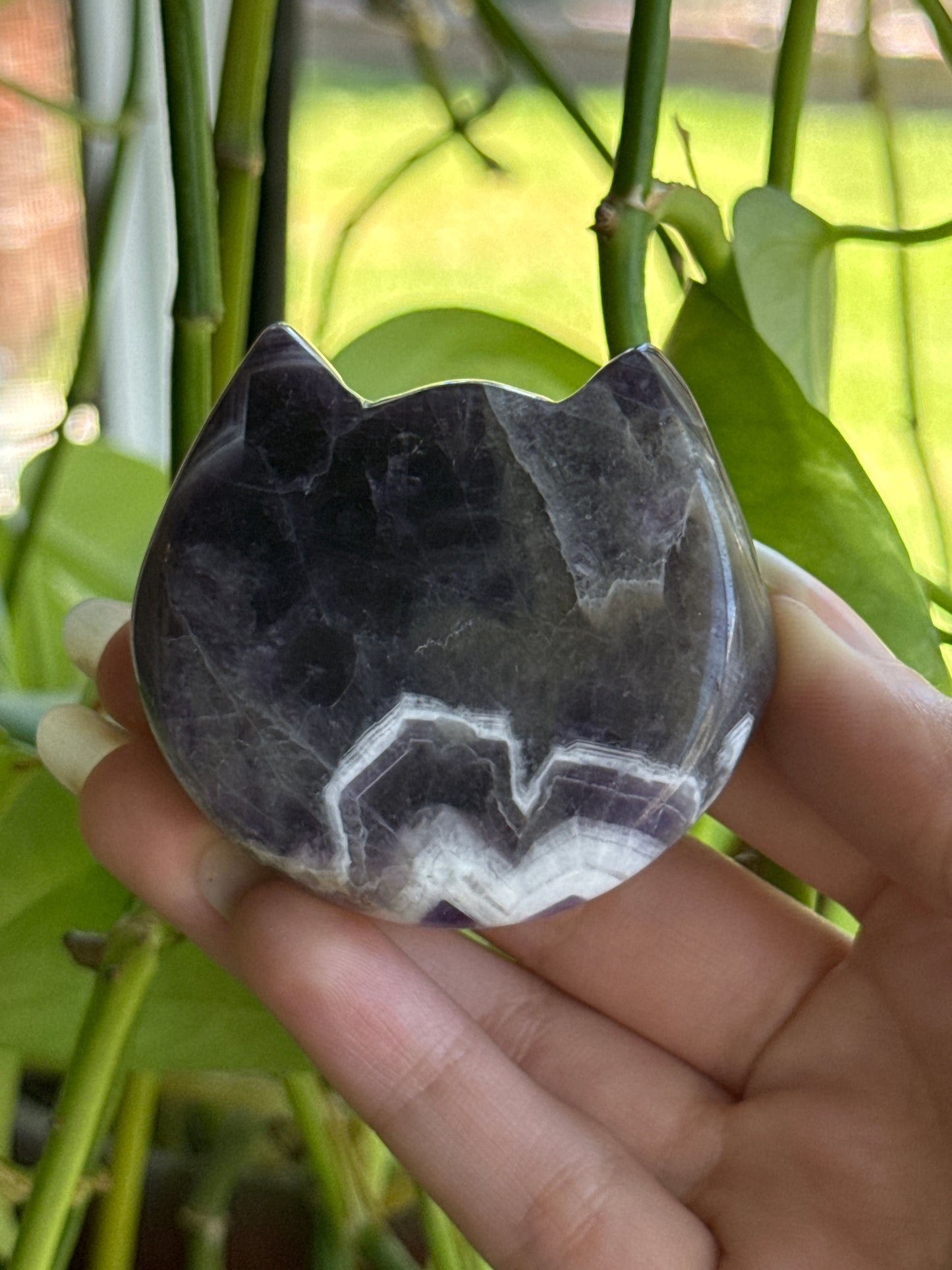 Dream Amethyst Kitty Bowl