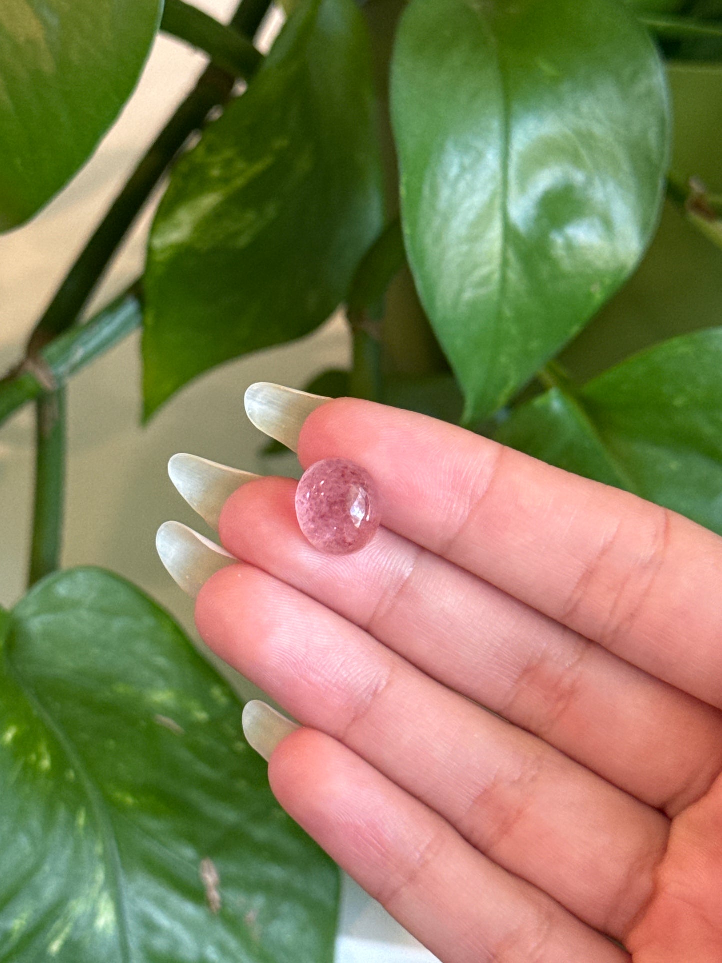 Strawberry Quartz Cab