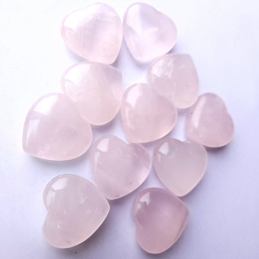 Rose Quartz Hearts