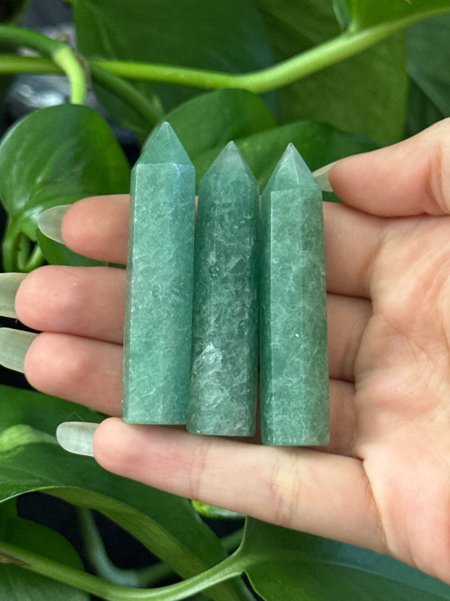 Green Aventurine Mini Tower