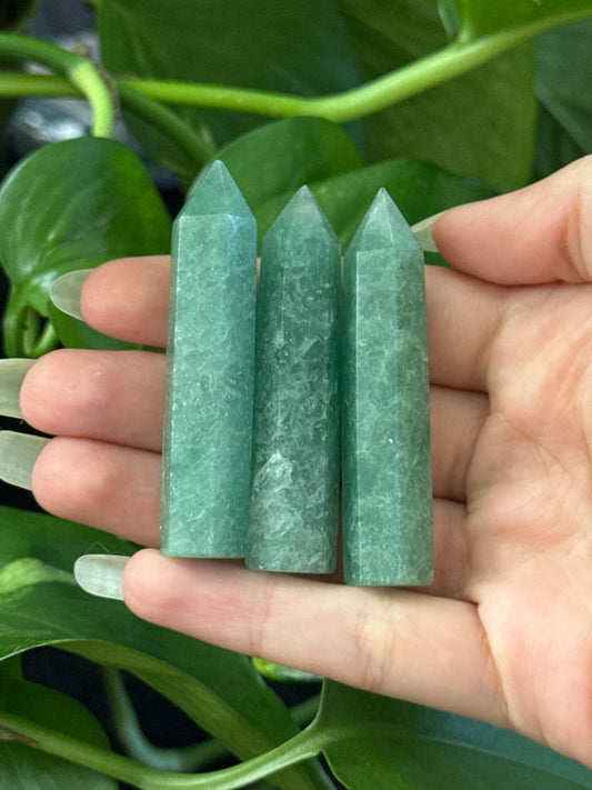 Green Aventurine Mini Tower