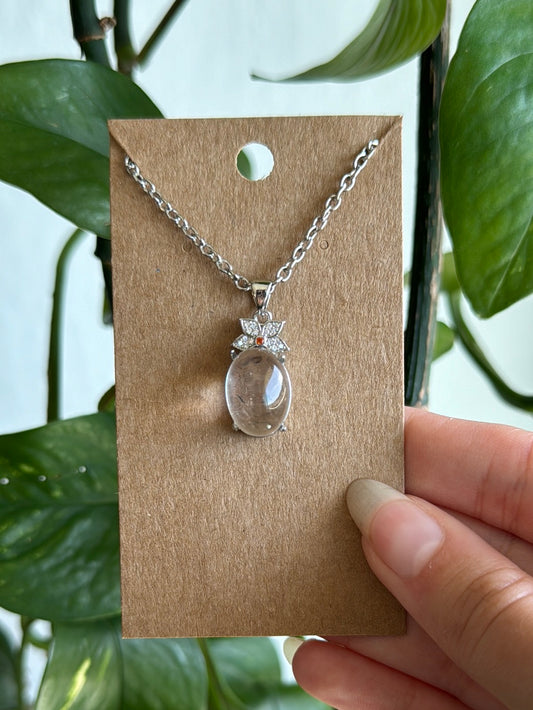 Clear Quartz Necklace