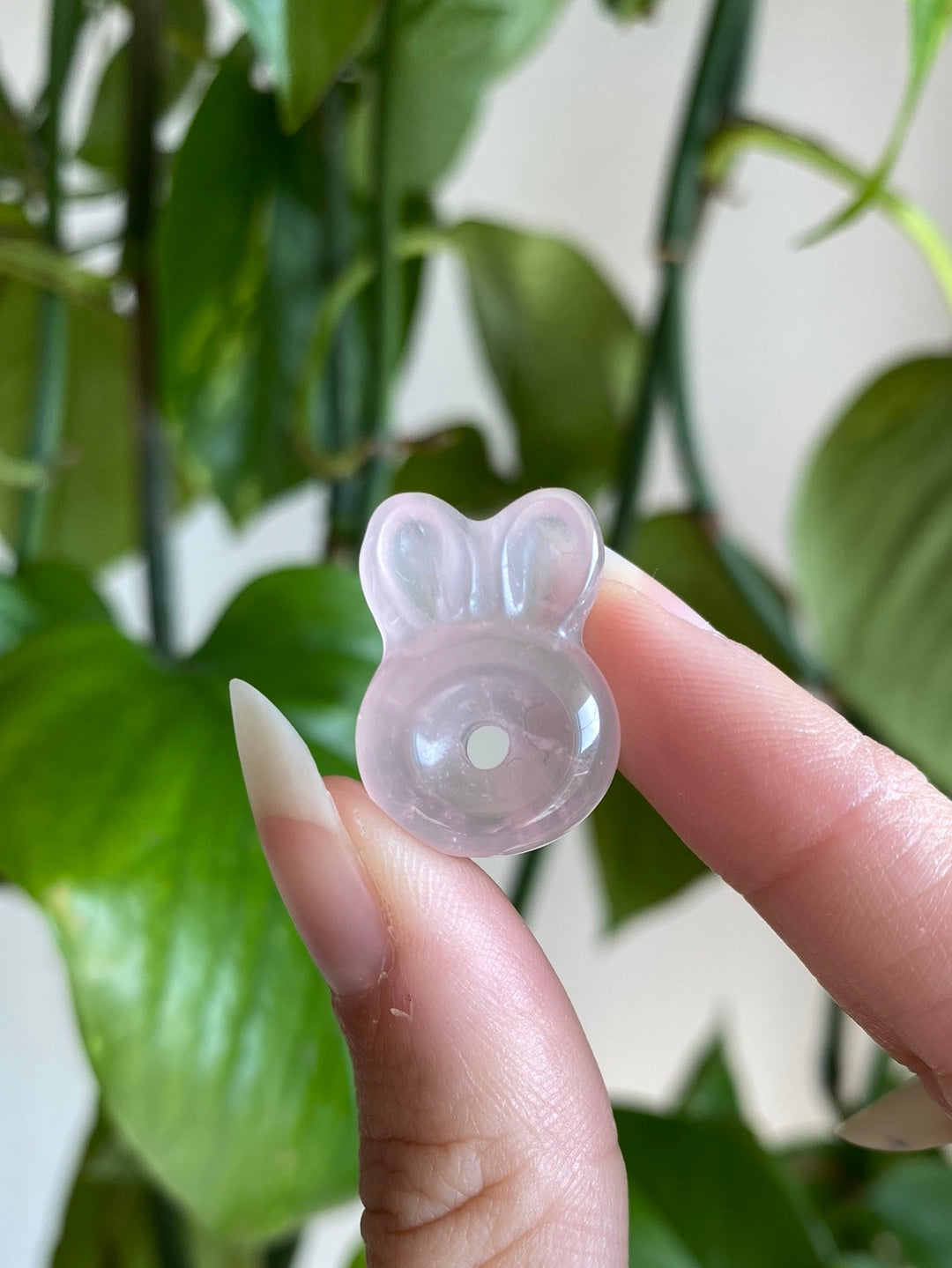 Rose Quartz Donut Bunny