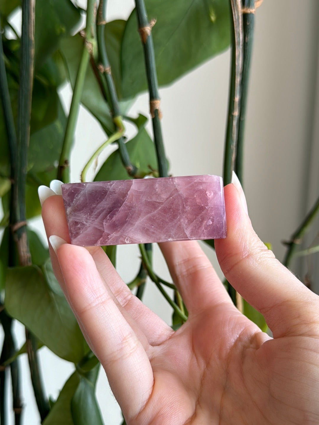 Lavender Rose Quartz Slab