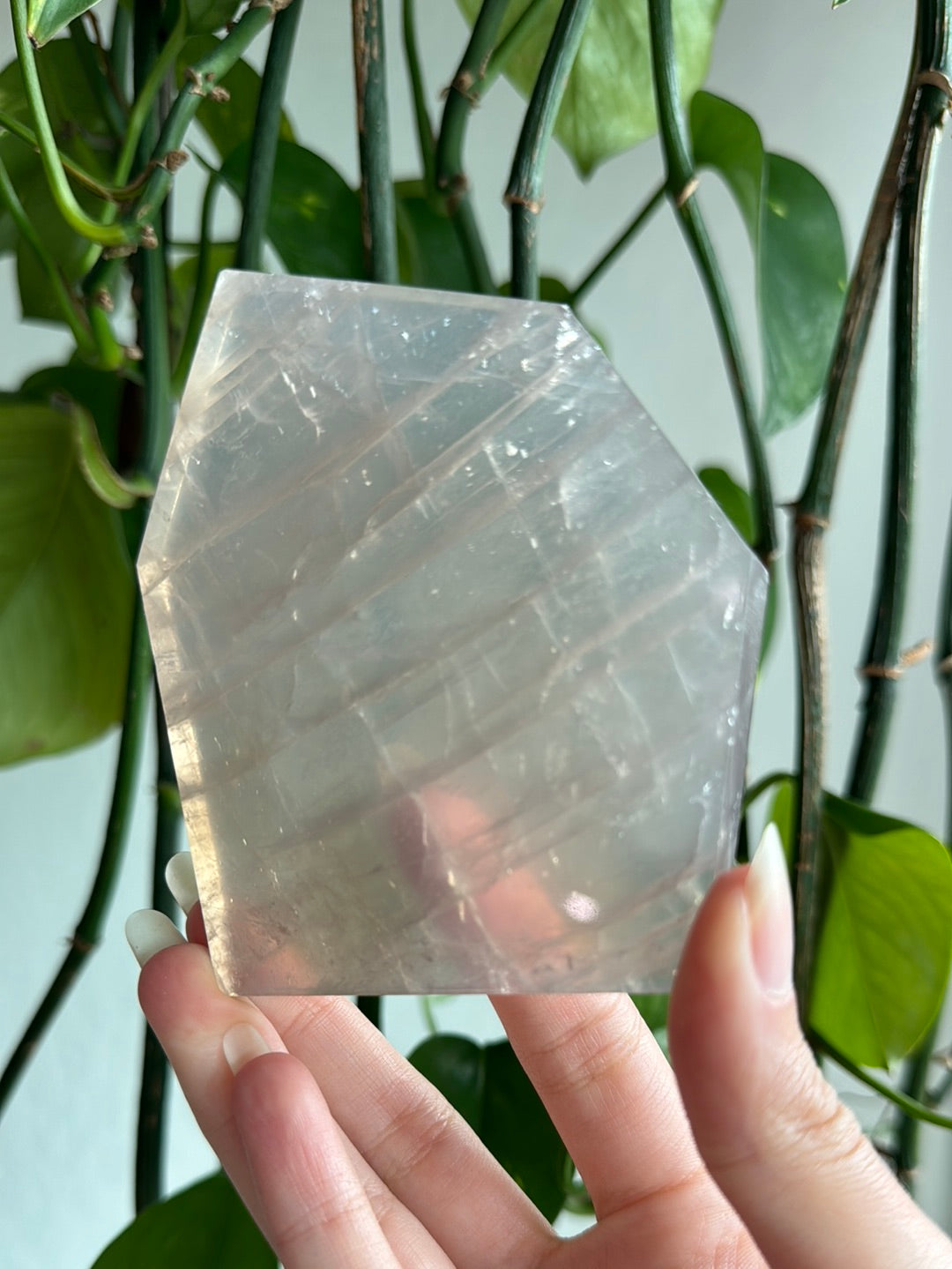 Blue Rose Quartz Slab B