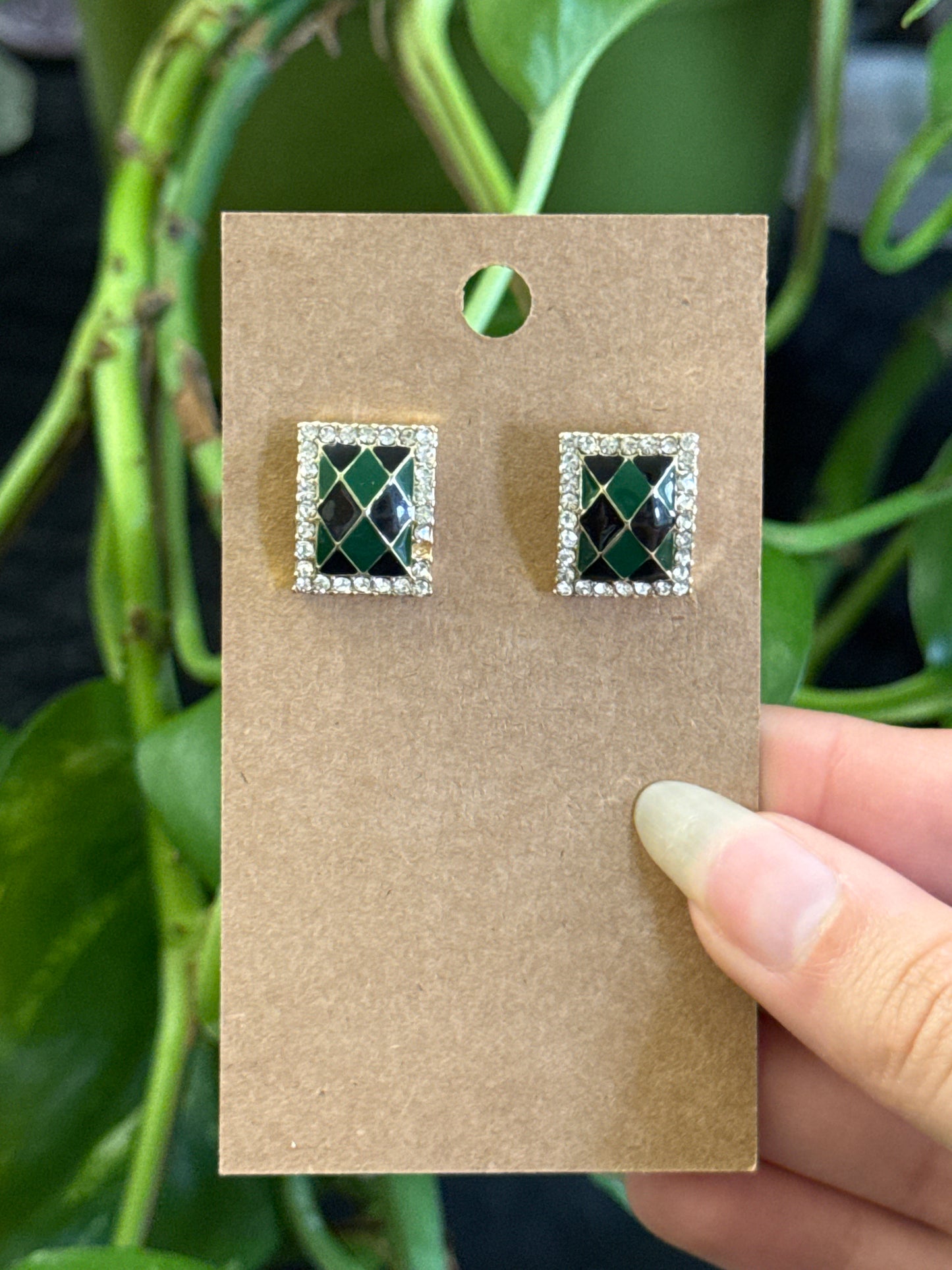 White Topaz Earrings