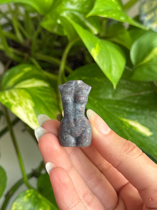 Ruby Fuchsite Goddess Body