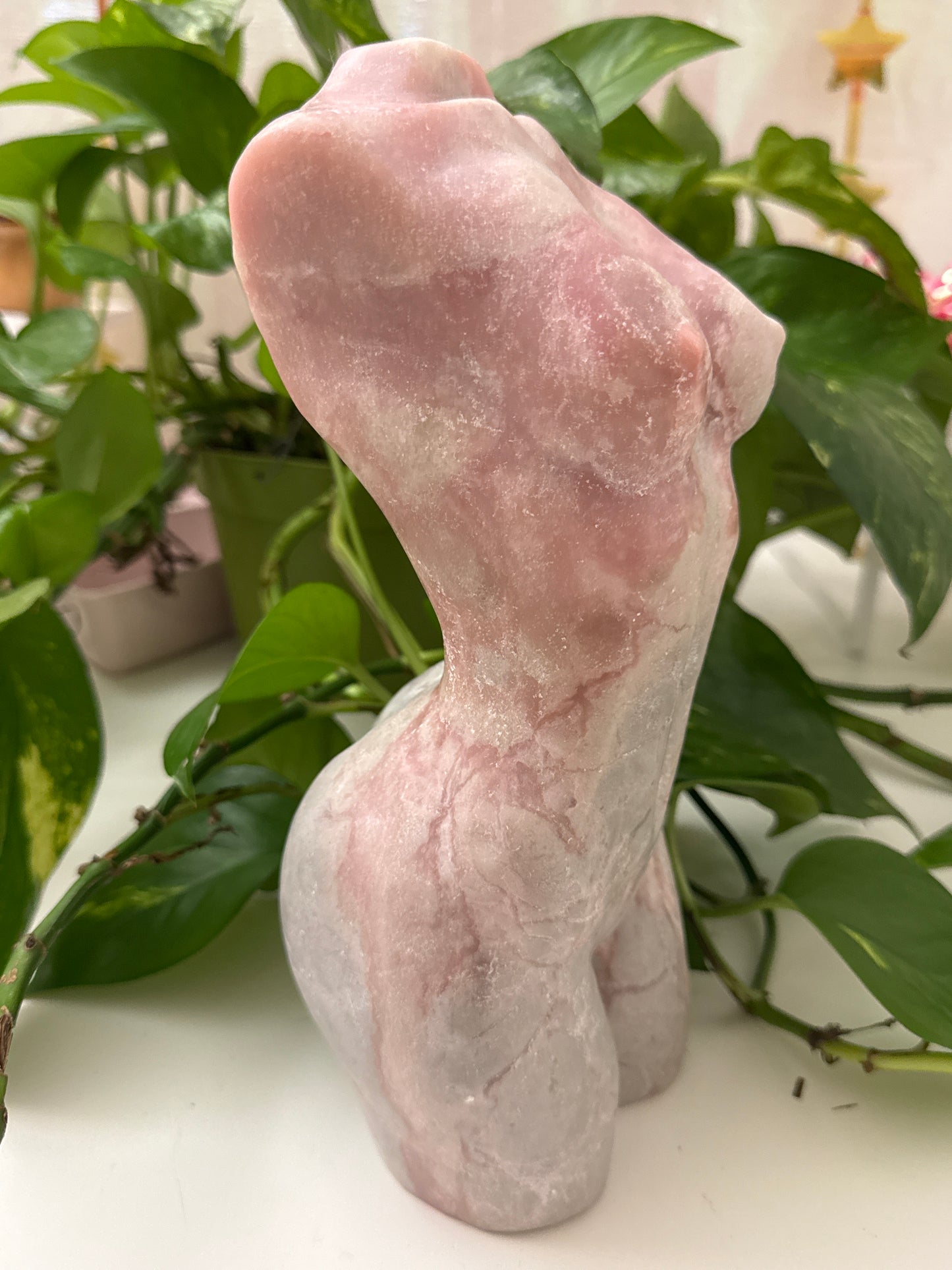 Pink Opal 10" XL Goddess Body 8.88lbs