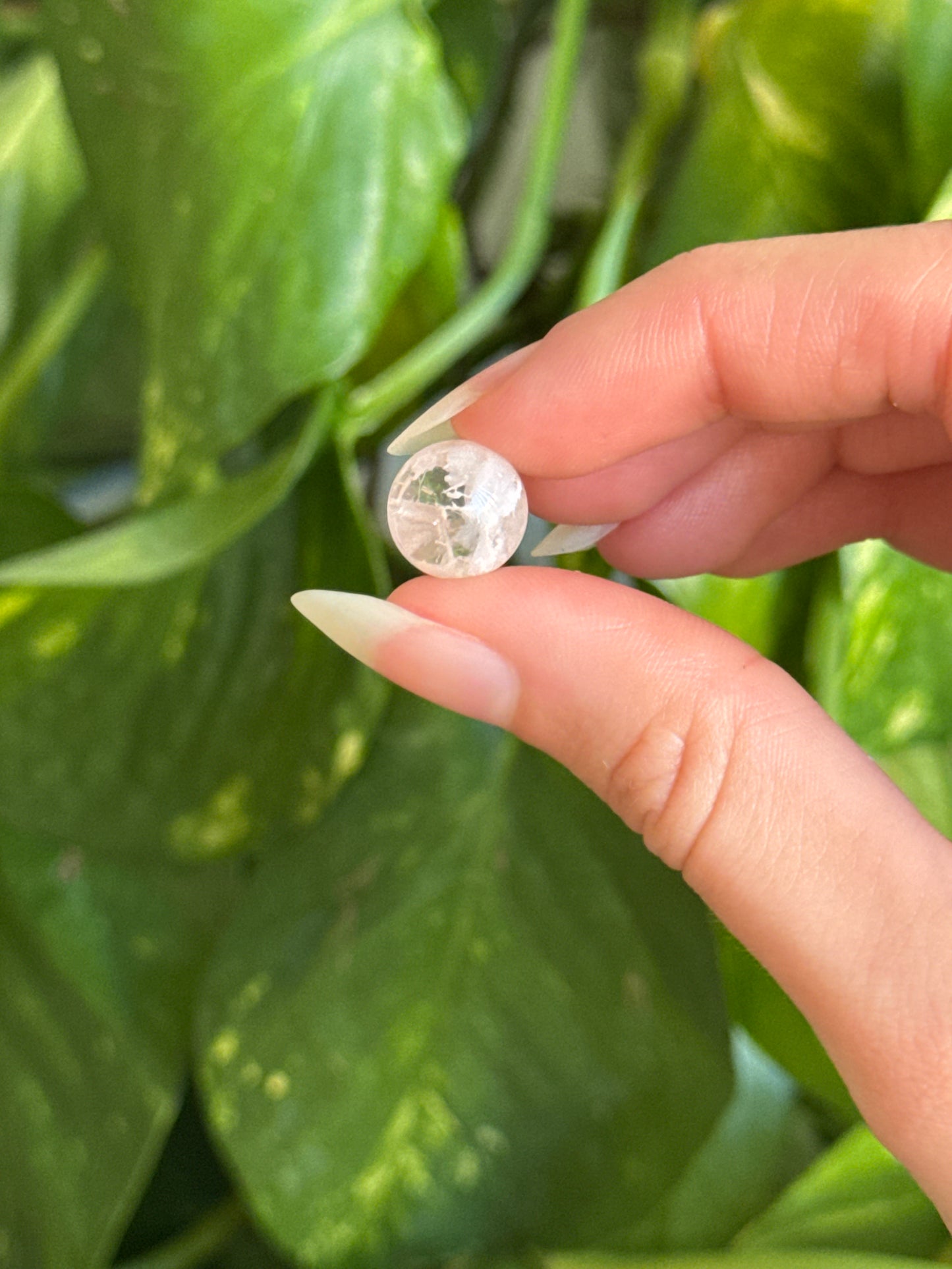 White Moonstone Mini Sphere