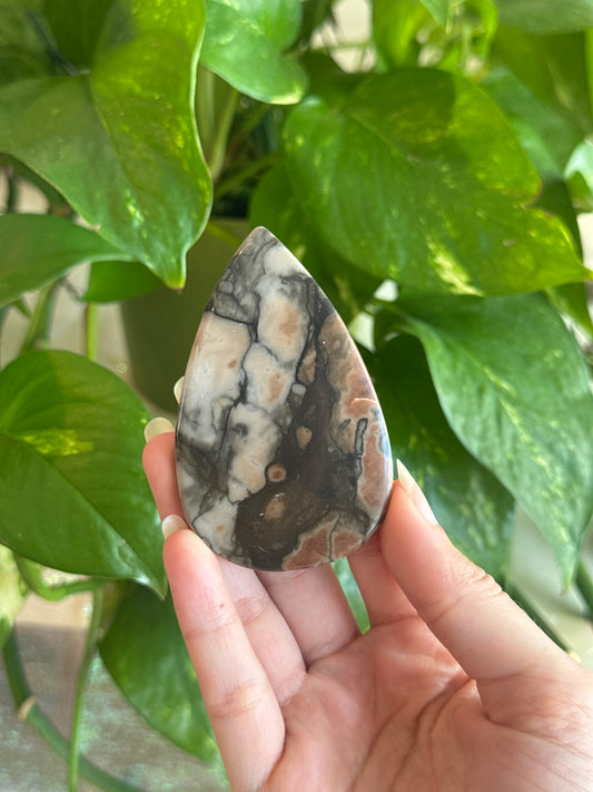 Large Jasper Tear Drop
