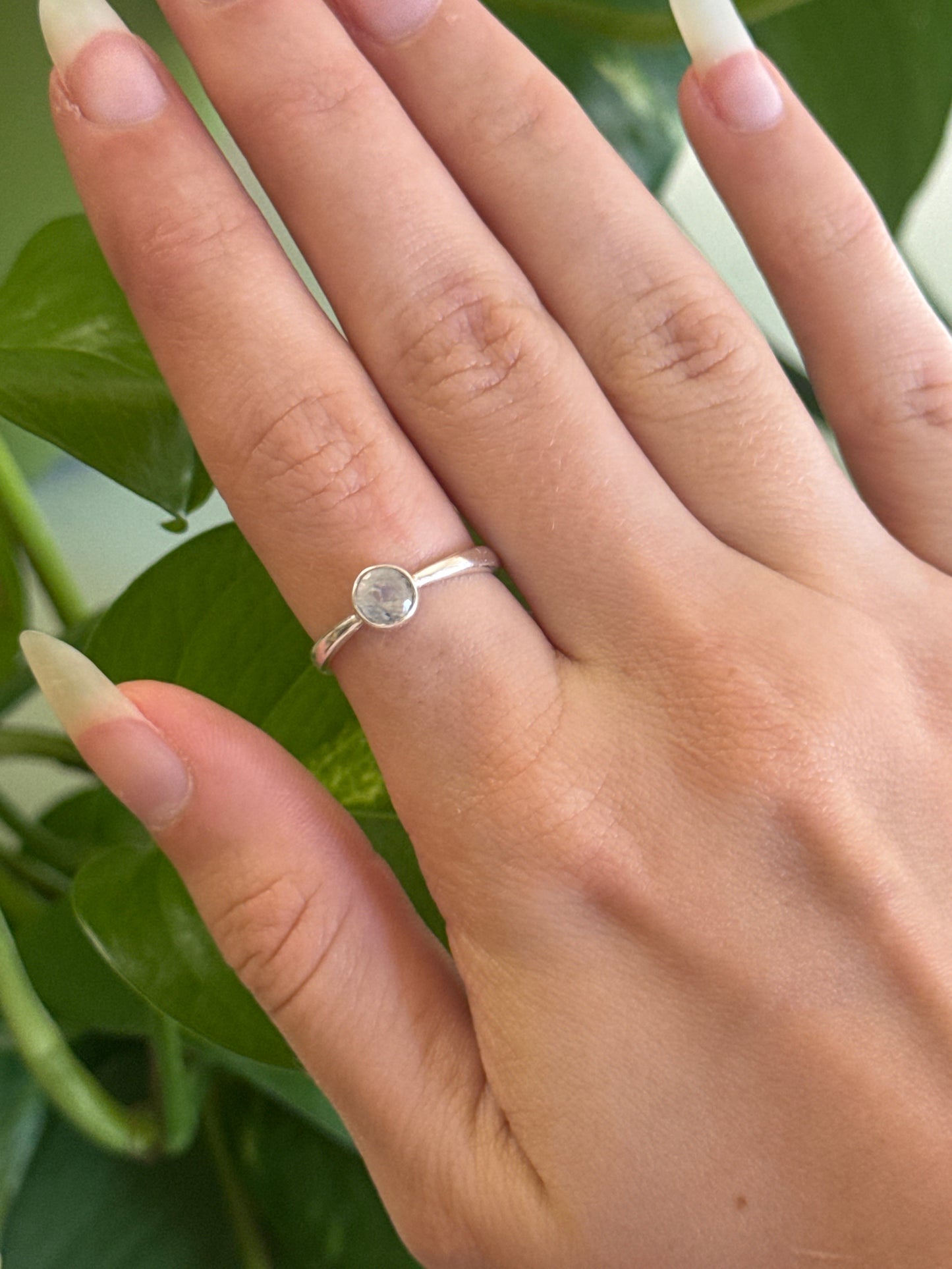 Moonstone Size 6 Ring