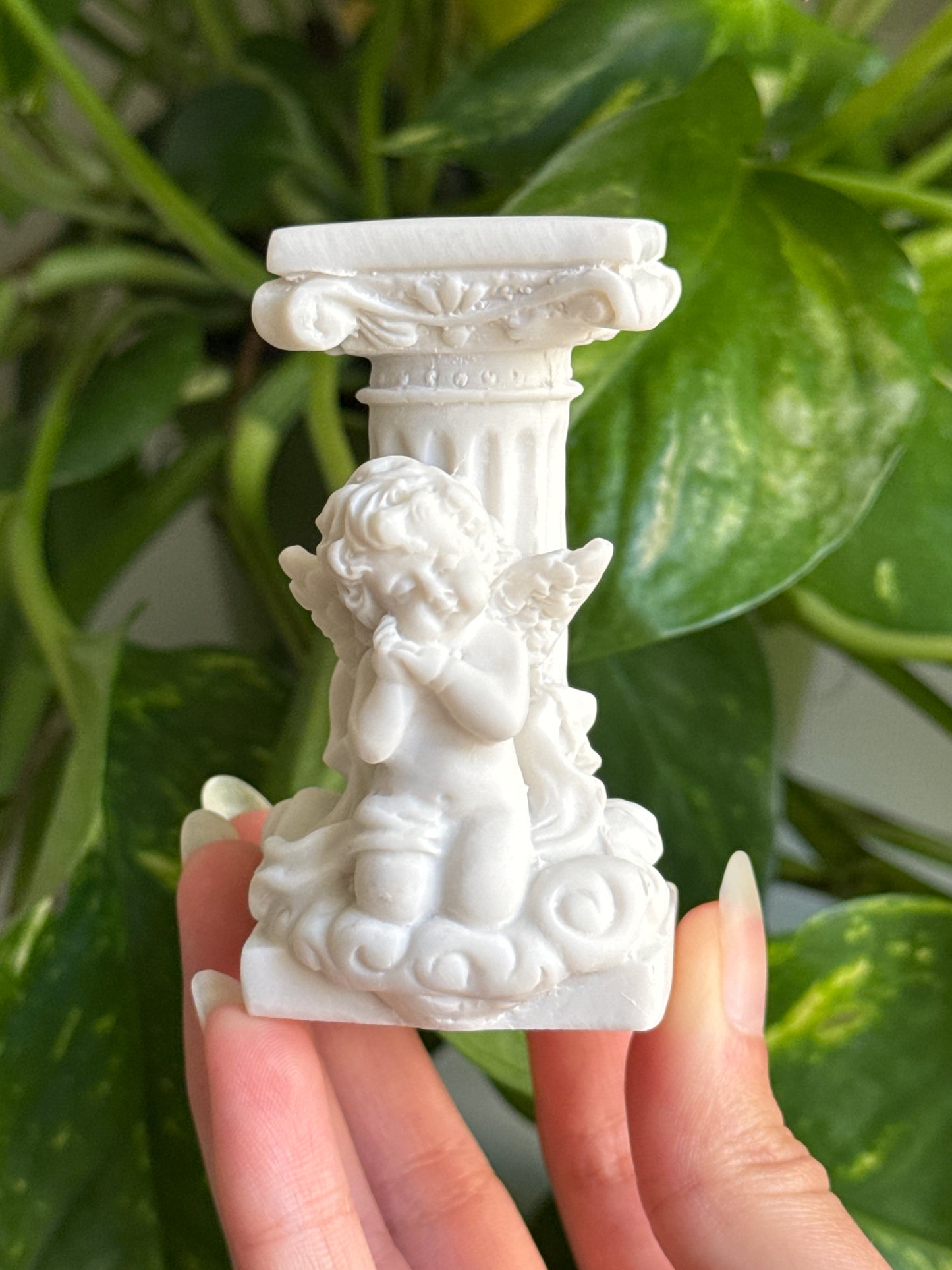 Angel Cherub Sphere Stand