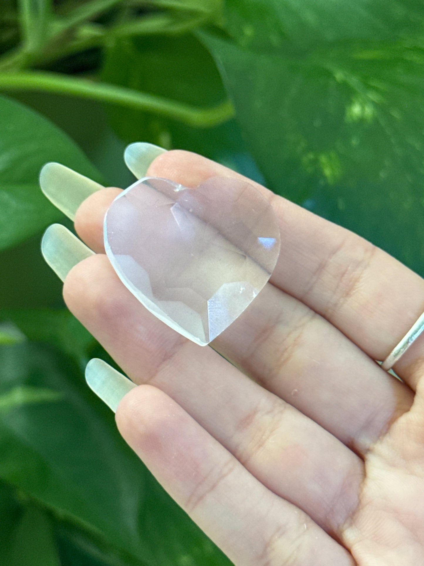 Gemmy Girasol Faceted Heart