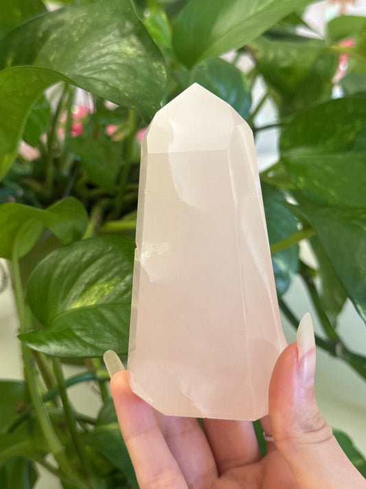 Rose Quartz Imperfect Tower