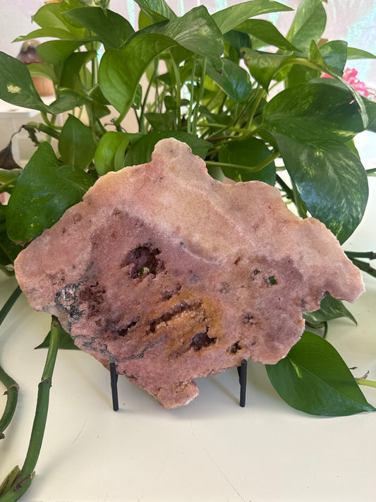 Pink Amethyst XL Statement Slab